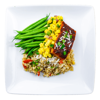 Caribbean Jerk Salmon