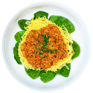 Vegan Bolognese w/ Spaghetti Squash