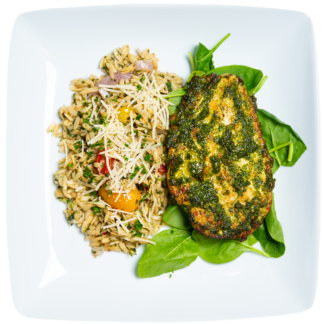 Basil Pesto Chicken & Orzo