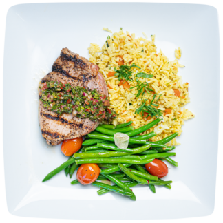 Adobo Roasted Pork Chop