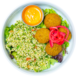 Air Fried Falafel Bowl